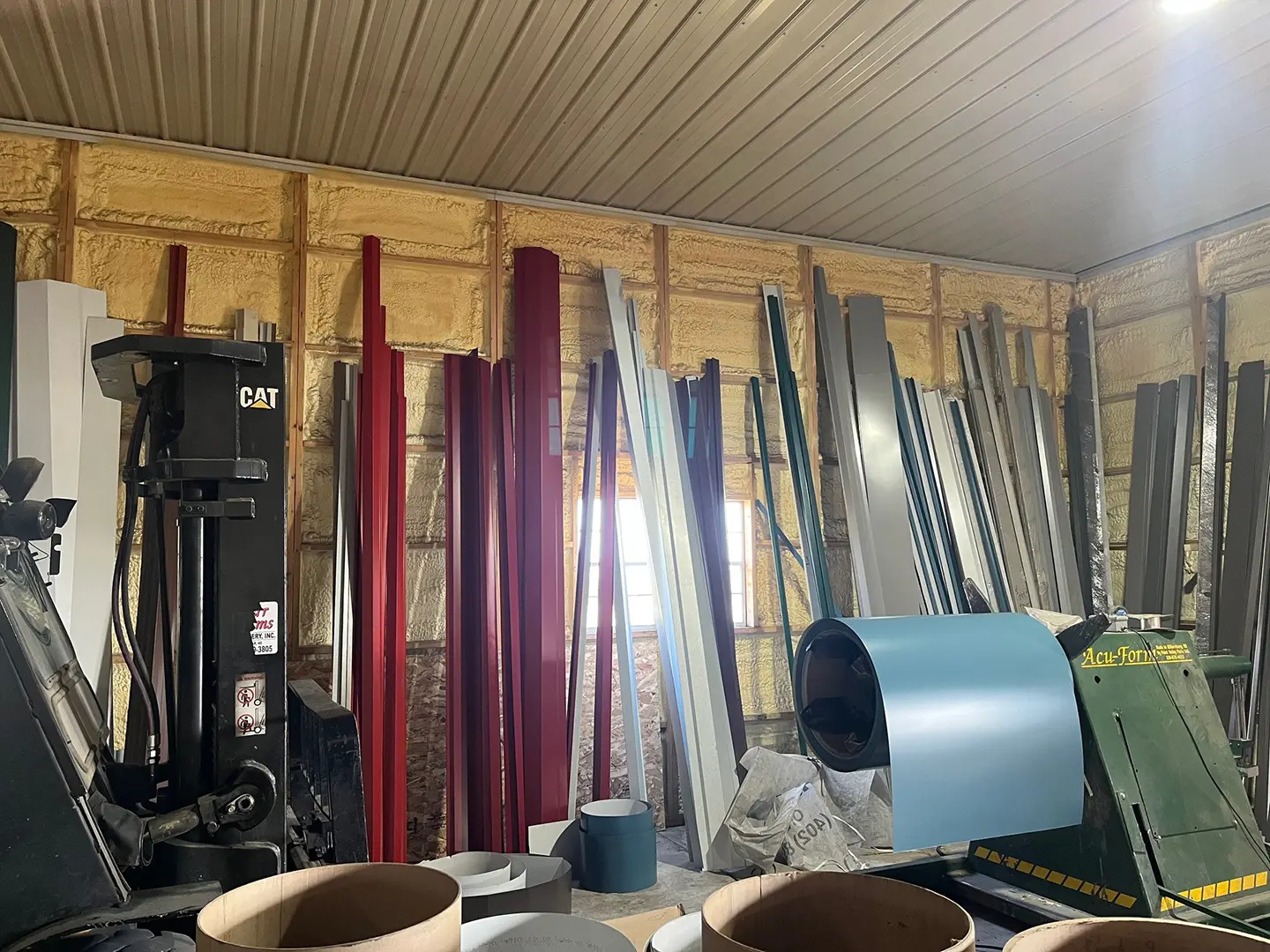 Metal siding inventory