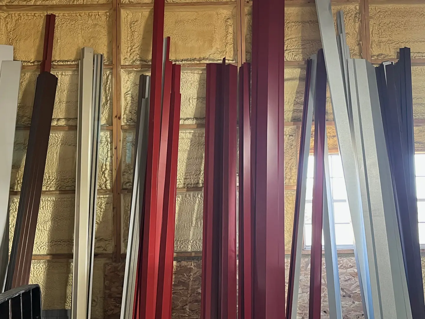 Metal siding inventory