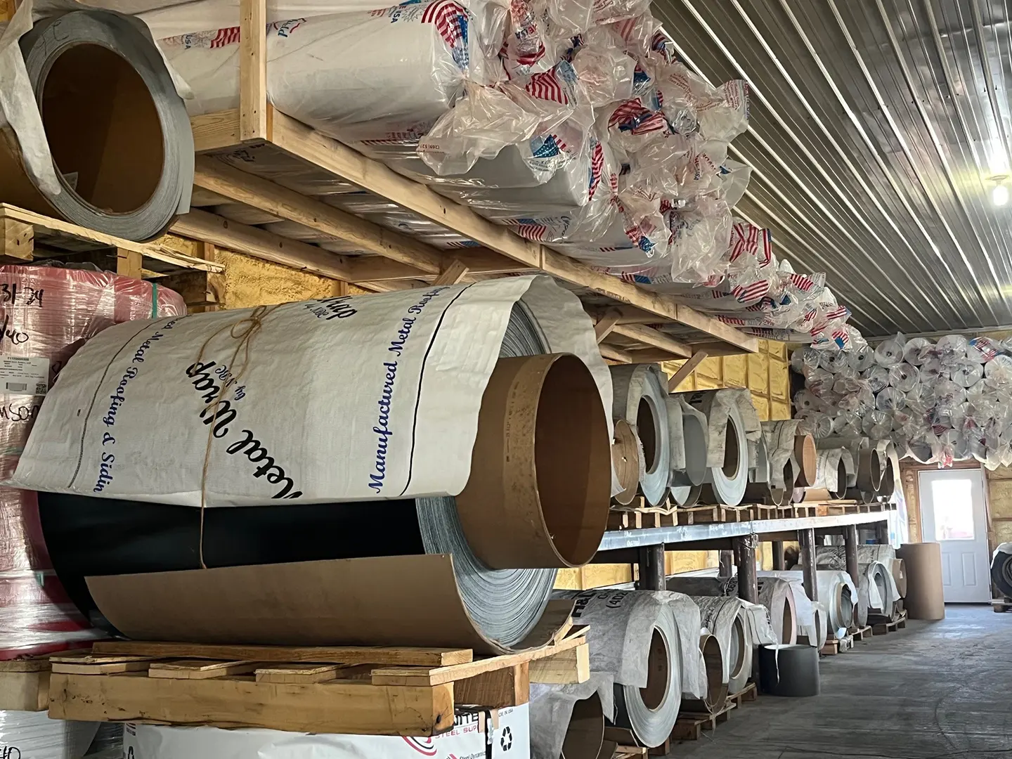 Metal siding inventory