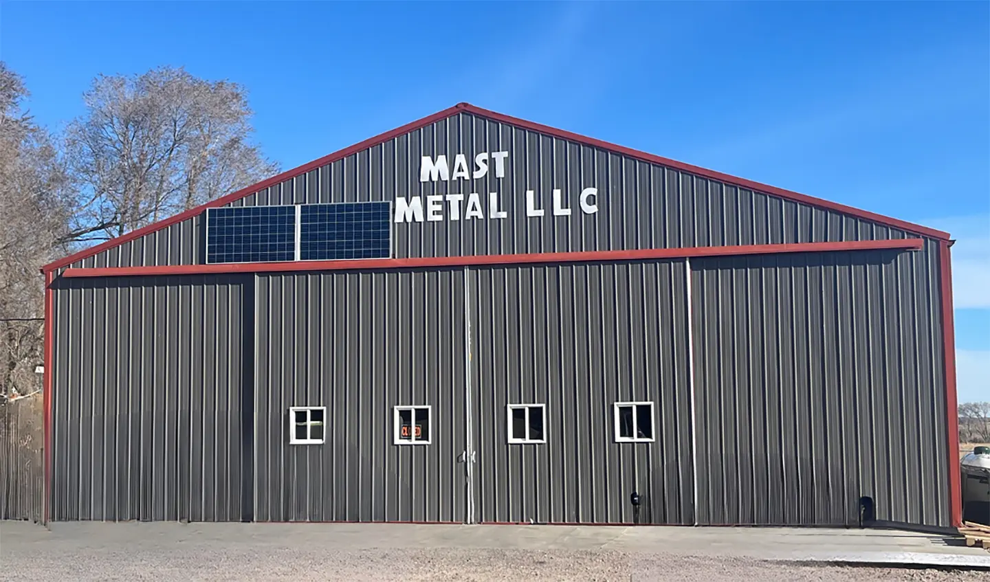 Mast Metal building in Orchard, NE
